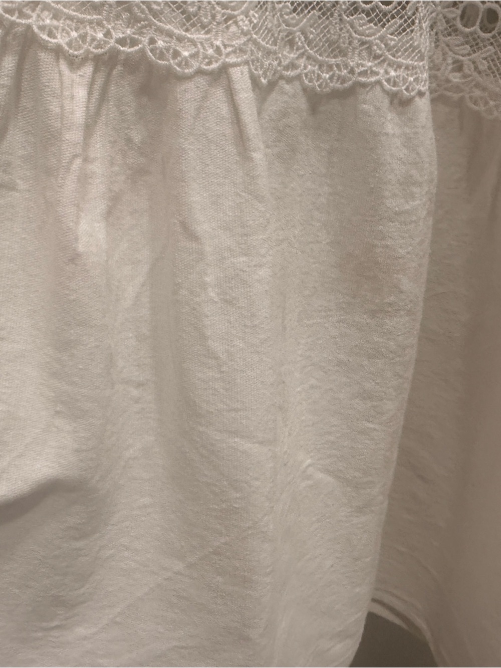 Petal & Pup Cream Maxi Dress with Lace Trim - Picture 7 of 8